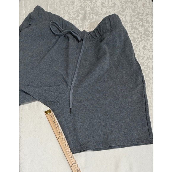 Eddie Bauer Men's Lounge Sweat Shorts Charcoal Gray XL Pockets Drawstring - Picture 8 of 11